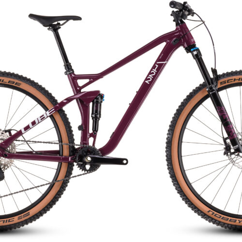 Cube Stereo ONE22 Race wine´n´grey