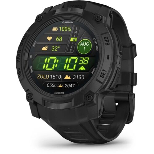 Garmin Instinct 3 AMOLED Tactical GPS Smartwatch - 50mm - schwarz