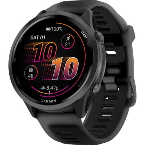 Garmin Forerunner 570 GPS Smartwatch - 47mm - Schwarz/Schiefergrau