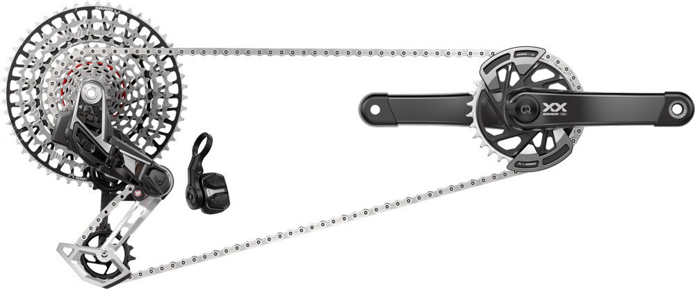 SRAM XX Eagle Transmission Powermeter AXS 12-fach Gruppe