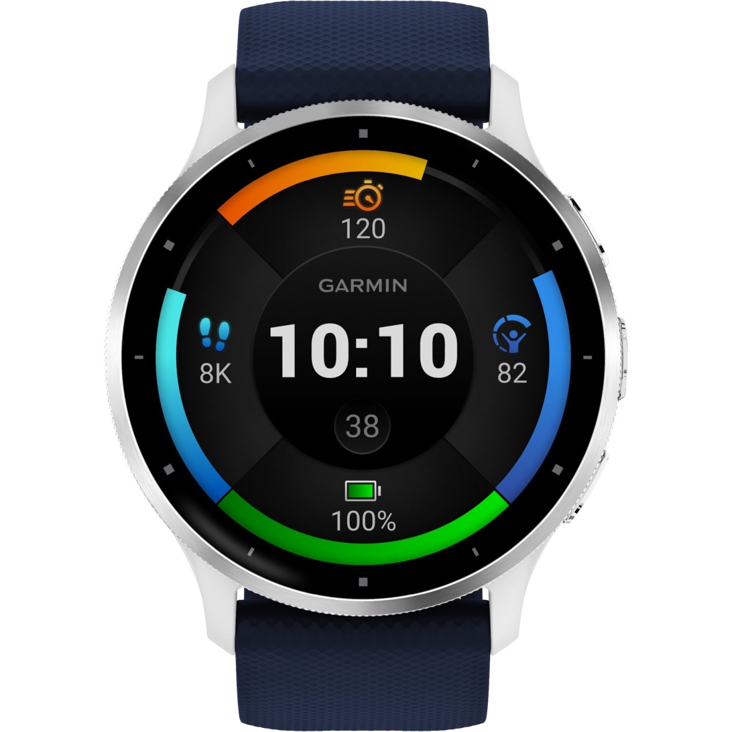 Garmin Venu 3 GPS Smartwatch - steinweiß/silber – Bild 9